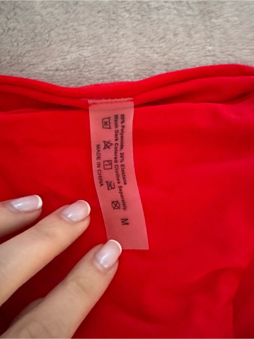 Red String Bikini Bottom - Picture 2 of 2